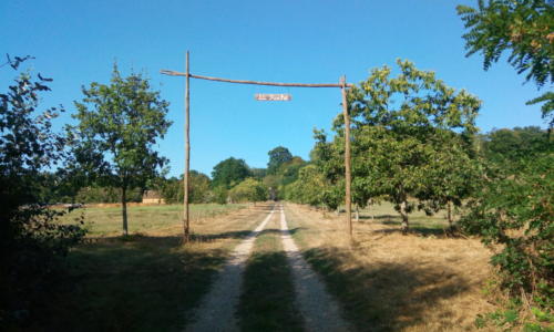 L'entré au bout du chemin 